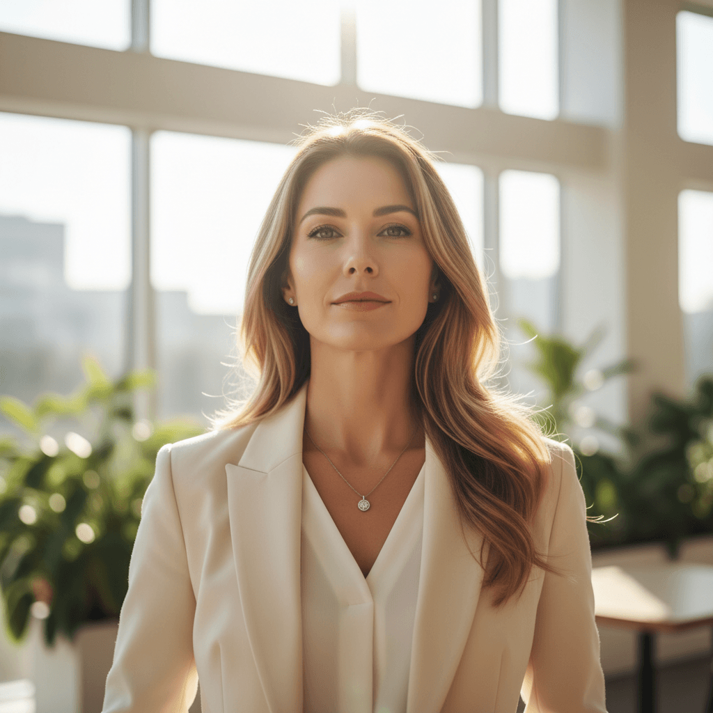 Woman regaining confidence and strength