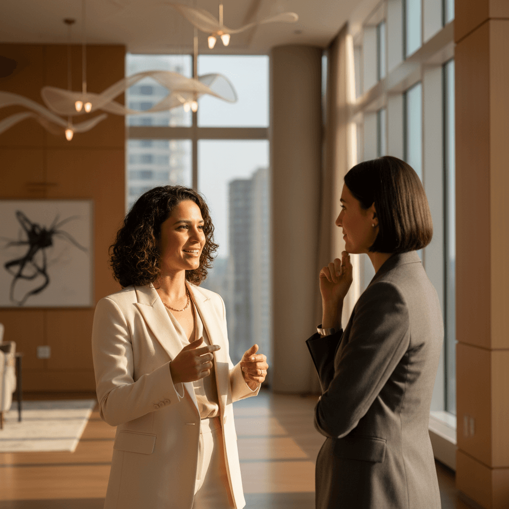 Women in professional setting